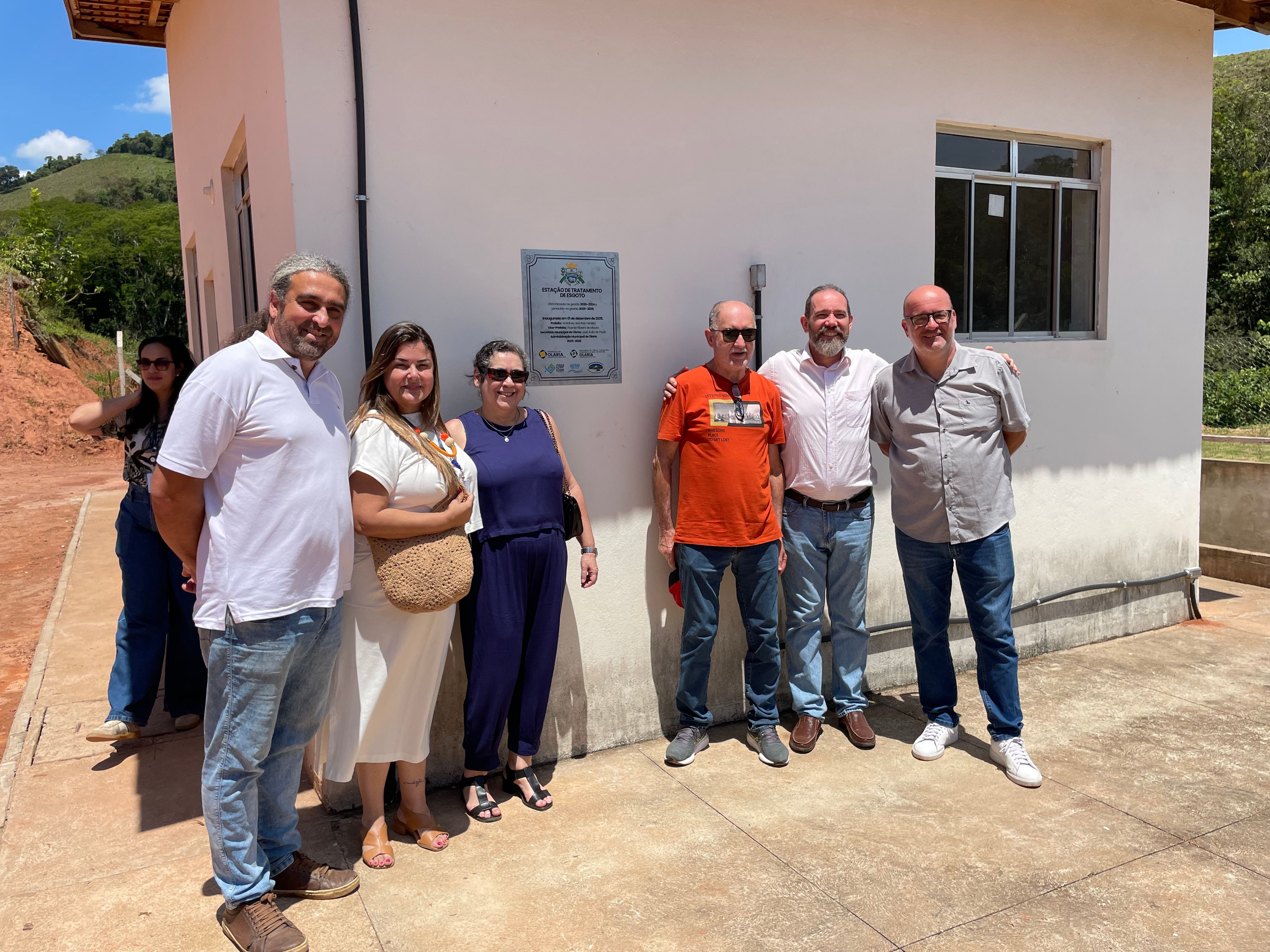 CEIVAP inaugura Sistema de Esgotamento Sanitário em Olaria (MG) e município avança no saneamento básico  